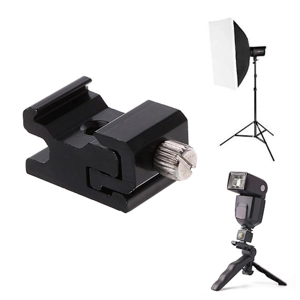 Varmsko Flash Bracket Stativfäste Adapter Triggerhållare Kameratillbehör Ny