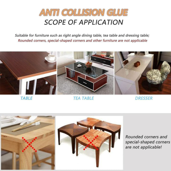 Baby Transparent Corner Protector Furniture Table Corner Guards For Home
