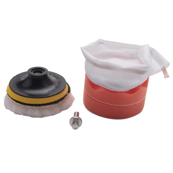 Gross Polering Buffing Pad Kit Bilpolering Buffer Borr Adapter Verktyg
