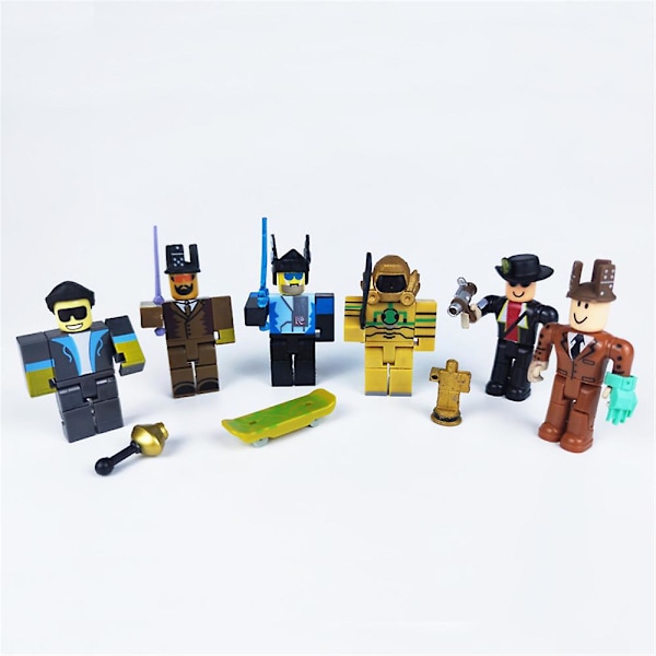 Roblox Spill Mini Actionfigurer Samleobjekter Modellleker Sett Borddekorasjon Barn Bursdagsgave c