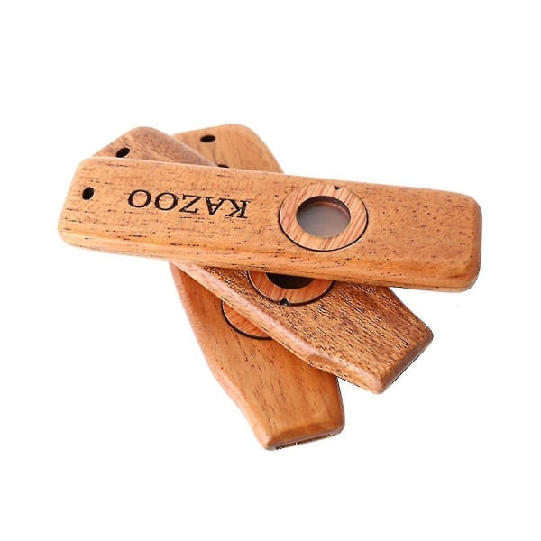Kazoo Wooden Kazoo Instrument Kitara Ukulele Säestys Patri Lasten Soitin