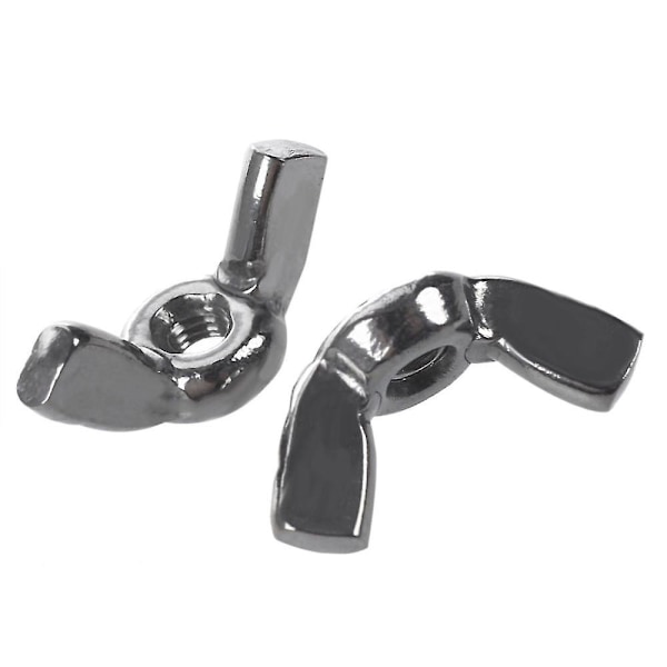 A2/70 (304) Rostfria vingmuttrar Fjärilsmuttrar Silver, M3*0.5mm 20st