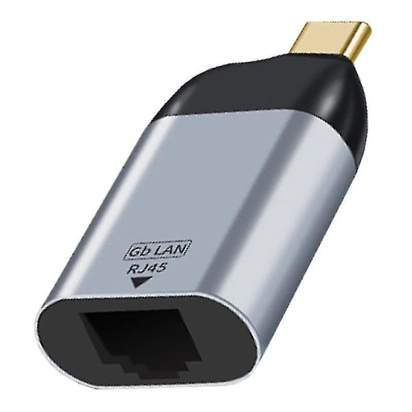 USB C - Ethernet -sovitin Usb-c - Rj45 Lan -verkkomuunnin