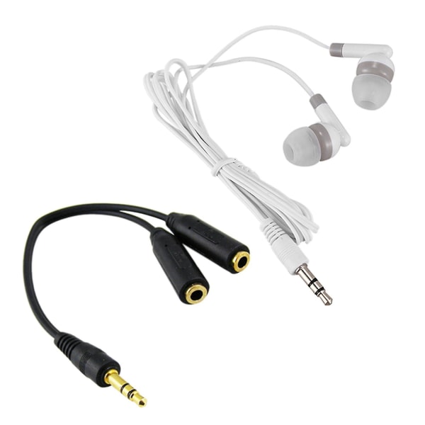 3,5 mm högtalare och hörlursdelare