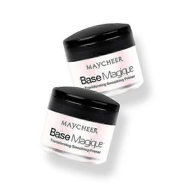 3X Sminkeprimer Krem Porer Usynlig Sminkebase Ansiktsprimer Glatter Ut Rynker Concealer