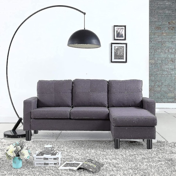 4 stk justerbare møbelben Sengeben Hev møbler Aluminiumlegeringsben til sengebunn, skap, bord (svart, høyde 50 mm)
