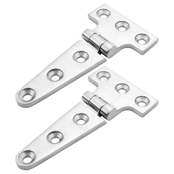 2 stk. Heavy Duty T-hængsel 316 rustfrit stål Marine Grade Casting