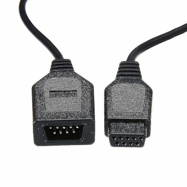 9-pin forlengelseskabel for Sega Genesis 2/3 Megadrive 2-kontroller