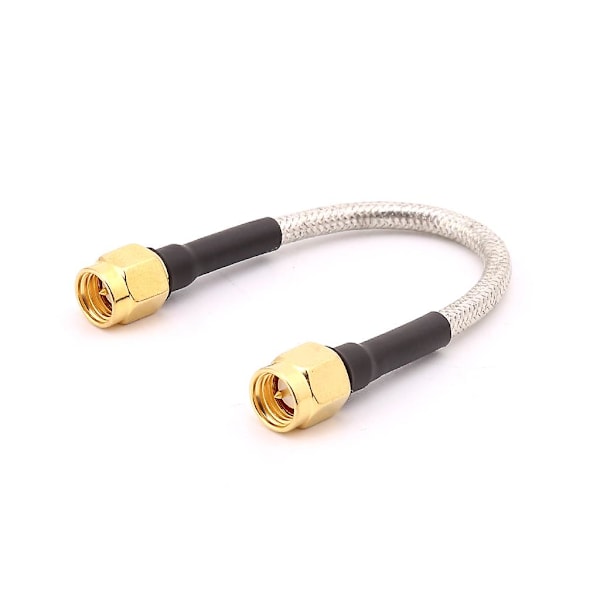 10 st SMA-hane till SMA-hane RG402 Pigtail-kabel 10 cm halvstyv kontakt koaxial