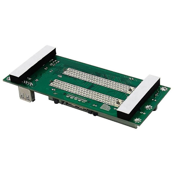 PCI till PCI-adapterkort PCIe X1 till Router Tow 2 PCI-kortplats Riser-kort 2,5 Gbps Stöd för Windows Linux