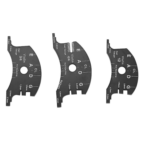 4/4 3/4 1/2 Fiolinbroer Multifunksjonell Mold Mal Instrumentproduksjon Kode Mal Fingerbrett