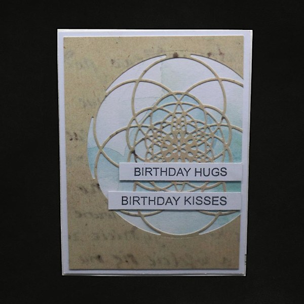 Sirkel Metallskjærende Stanser Stencil Scrapbooking Diy Album Stempel Papirkort Embossing Dekor Håndverk
