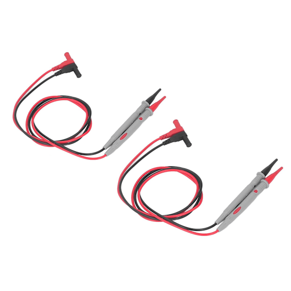 Bananstik Testledninger - 1000V 10A, Guldbelagt Nåleprobe, Hurtig Transmissionshastighed