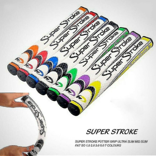 7 färger Super Stroke Putter Grip Ultra Slim Mid Slim Fat So 2.0 3.0 5.0