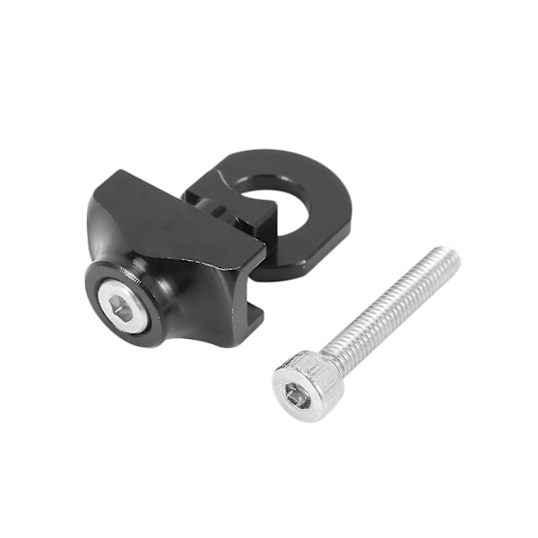Cykelkedjespännare Aluminiumlegering Cykelfäste Bult Svart