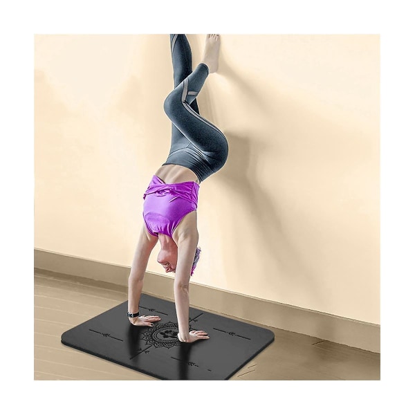 Yogamatte for håndstående gummimatte Komfortabel Meditasjon Rest Hit Fitness Handstand Matte