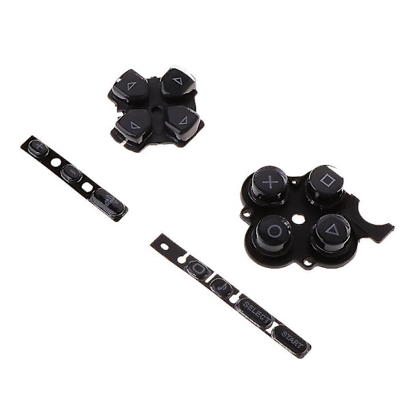 Ny Kontroll Vänster Höger Hem Start Knappuppsättning Knappar Kit Ersättning För Psp3000