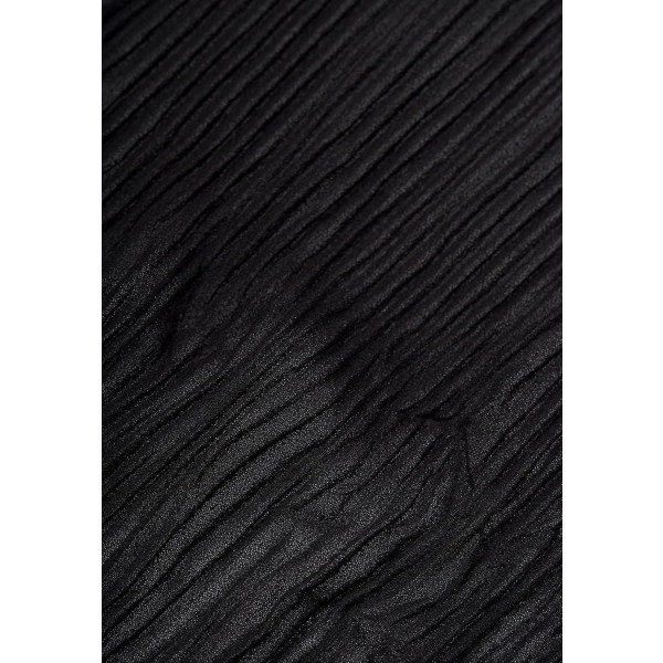 Dametøj Retro Stil Knude Plys Hårbånd Elastisk Hår Scrunchie Flet Elastisk Hårbånd, Farve: Sort