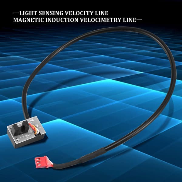 Treadmill Speed Sensor Kabel 3 Pin Lys Sensor Takometer Magnetisk Induksjon Speed Sensor Kompatibel Trea Sl