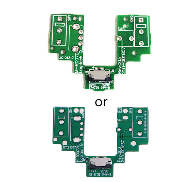 Musens övre moderkort mikrobrytare knappbräda för G Pro Wireless