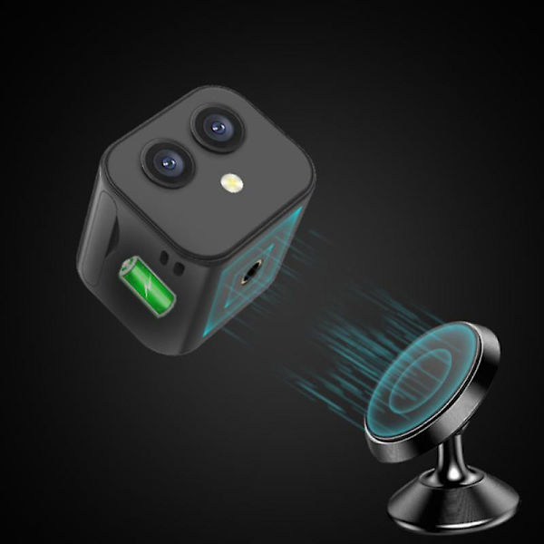 4k Full HD Mini Cam Wifi Nattvision Kamera IR Rörelsedetektering Säkerhetskamera HD Videobandspelare