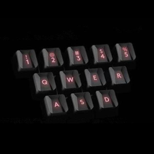 12 stk. Bump tastaturknapper til Logitech G413 G910 G810 G310 G613 K840 Romer-g switch mekanisk tastatur med baggrundsbelyste taster