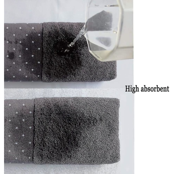 Cotton Gause Muslin håndklær (3-pakning, 16" x 28") - Myke absorberende slitesterke håndklær for hjemme- og utendørsbruk (farge4)