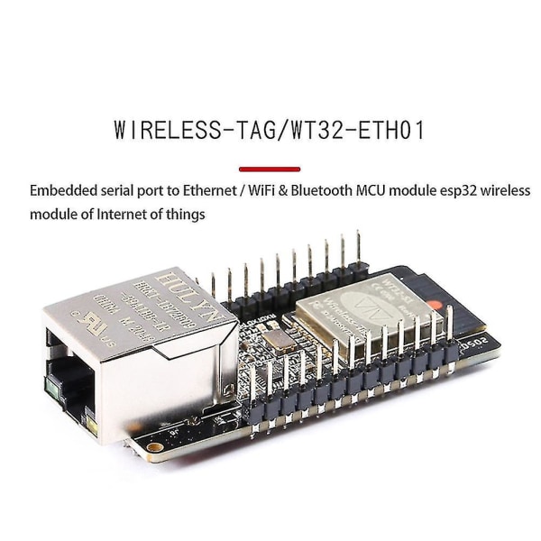 Wt32-eth01 Seriel Port Netværk Bluetooth+wifi Combo Gateway Modul