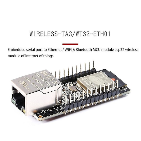 Wt32-eth01 Seriell port nätverks Bluetooth+wifi Combo Gateway-modul