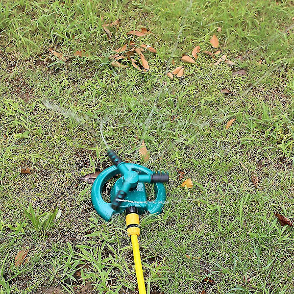 Havevandssprinkler, Automatisk Roterende Bærbar Plænesprinkler