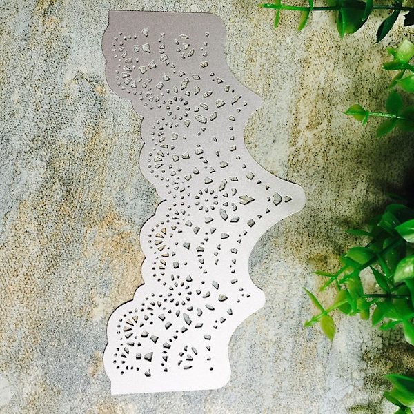 Hule blonder metal skæredør stencil DIY Scrapbooking Album Stempel Papir Kort E
