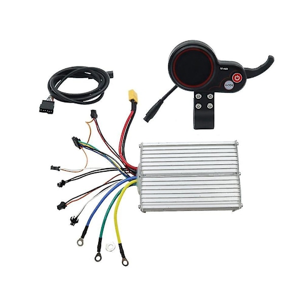 48v 30a Elektrisk Scooter Motor Controller+tf100 6pin Dashboard Dele Til 10 Tommer