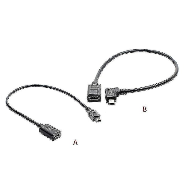 USB-C til Mini USB 2.0 Adapter - Type C Hun til Mini USB Han Adapterkabel