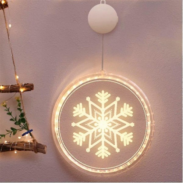 Christmas Wreath Led String Light With Santa Claus Door Wall Hanging Garland Holiday Home Navidad De