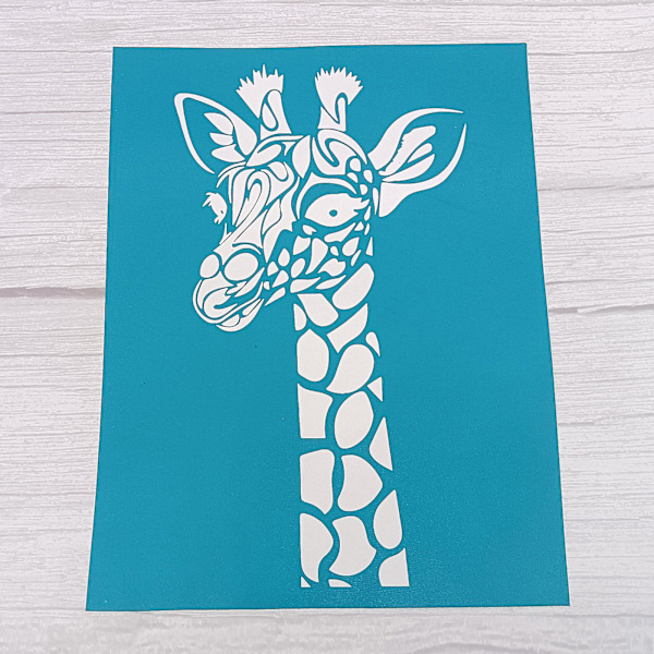 Sjiraff Silketrykk Stencil Mesh Overføringer