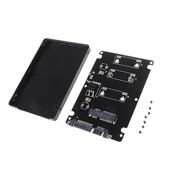 mSATA SSD - 2,5 tuuman SATA 22-pin muuntaja-sovitinkortti, paksuus 7 mm
