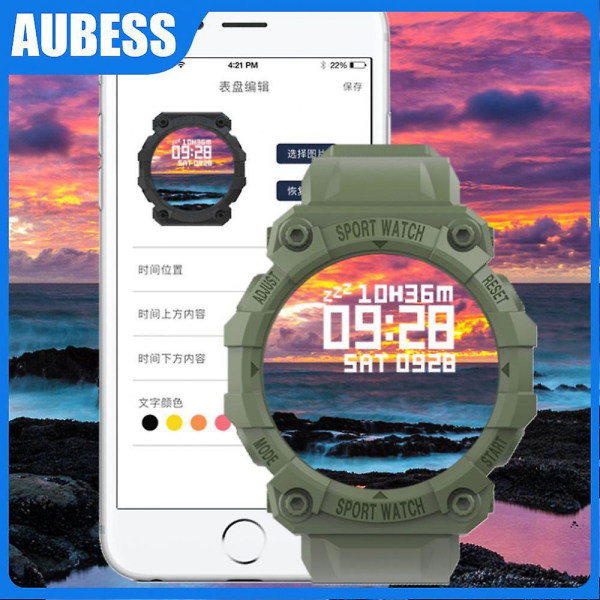 Fd68s Nye Smartklokker Herre Dame Bluetooth Smartwatch Touch Smart Armbånd Fitness