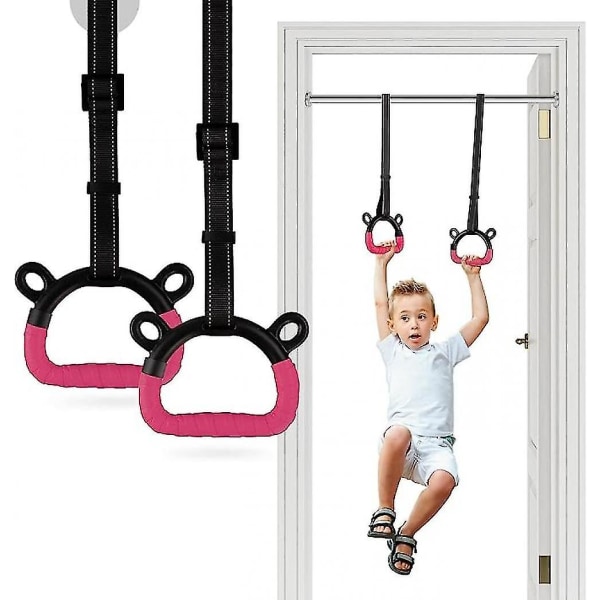 Newway Home Gymnastikringe Pull Up Ringe Kompatibel træning,indendørs Gymnastikringe,gymnastikringe med justerbare stropper