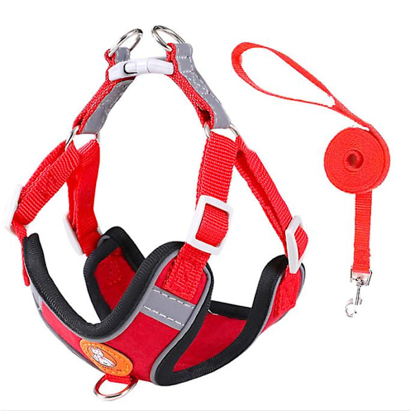 Justerbare stropper for kjæledyrvest red xs
