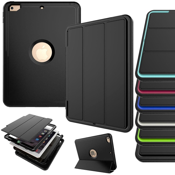 Iskunkestävä Smart Cover case Ipad 5 6 9,7" Ipad 2 3 4 Mini 2 3 Air 2:lle