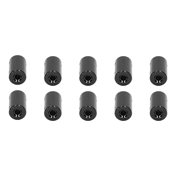 Askelmoottorin kytkentä 14mm halkaisija 25mm pituus liitinliitin 5x5mm, musta, 10 kpl