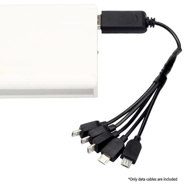 1 til 5 opladningskonverteringskabel Usb Micro Usb opladningskabel til E58 Xs809