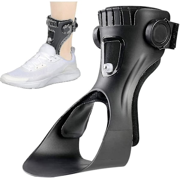 1 pakke Drop Foot Brace - 2023 Opgraderet Medicinsk Fod Up Ortose Støtte Med Oppustelig Airbag
