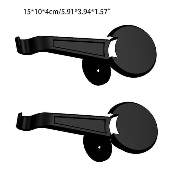 2 stk/sett Passer til 2021 T-esla Model 3 Front Trunk Hook Motorrom Oppbevaring