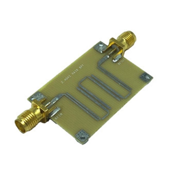 2,4 GHz Microstrip båndpassfilter Kobbermateriale av høy kvalitet