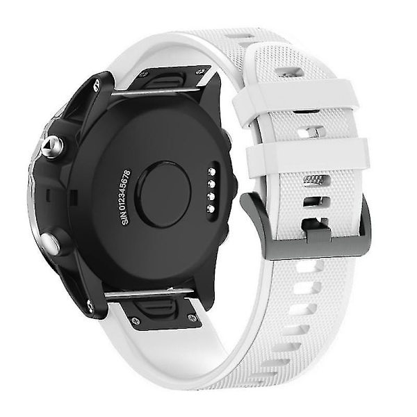 26 22 20mm armband för Garmin Fenix 5 5x Plus 3hr silikonband Fenix5 klocka snabbkoppling