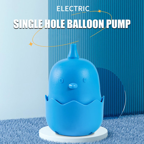 Gulv- og damprensertilbehør tegneserie hjemmeballonger Pumpe Elektrisk pumpe Ballonger Maskin Elektrisk oppblåsningspumpe Inflator