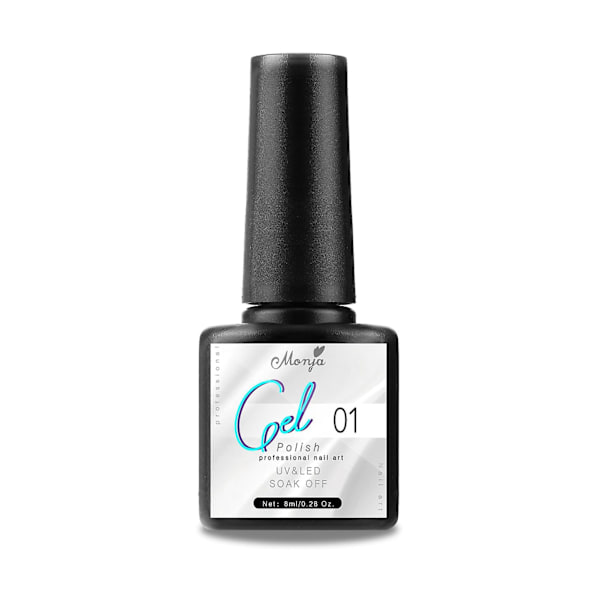 8ml Neglelakk Sommerfarget Gelélakk UV Gel Semi Permanent Lakk Fototerapi