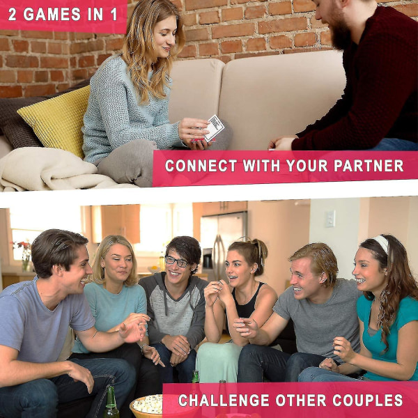 Ultimat spel för par - bra samtal och roliga utmaningar för date Night