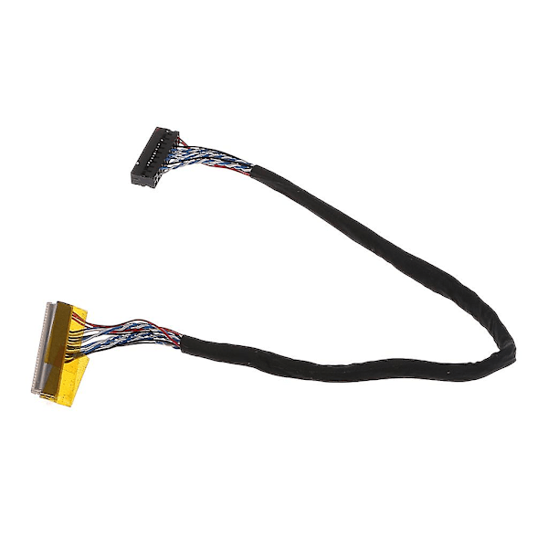 Universal Fix 30 Pin 1ch 6bit Lvds-kabel 26cm for 14.1-15.6 tommers LCD-panel